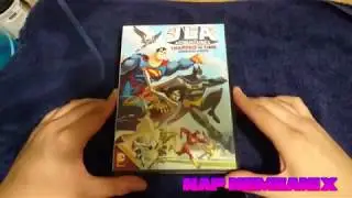 JLA Adventures Trapped In Time 2014 DVD Unboxing