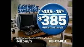 Dell Computers with Intel Celeron Processors Commercial (2005, 30 sec. version)