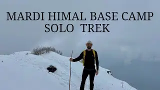 Mardi Himal Base Camp Solo Trek Part- 2/2 | Solo Trekking in Nepal 🇳🇵 | The Young Monk |