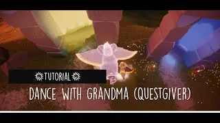 short tutorial on how to dance with Traveling Spirit at home (Sky Children of Light)