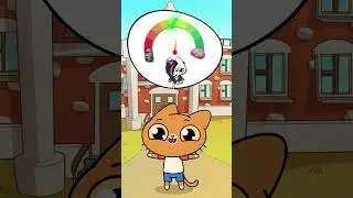 WHO is THE SMARTEST cat?💡 #simbochka #simba #animation #cat