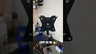 Budget Gaming Monitor Arm🚨! #gamingsetup #gamingshorts #monitorarm #nba2k25 #j5create
