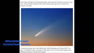 New Morning Sky Maps/Comet Neowise/US