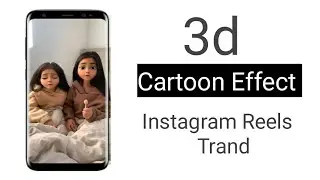 Disney 3d Cartoon Face Effect Reel Tutorial // 3d Cartoon Filter //PicsGyan