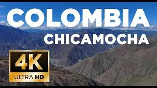 Mesa de los Santos, Salto del Duende & Chicamocha, Santander Colombia in 4k