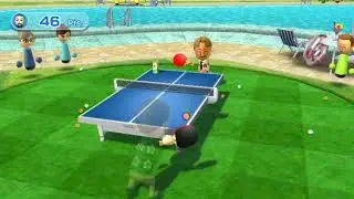 World of Playthroughs: Wii Sports Resort:  Table Tennis: Return Challenge