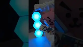 How to Install Hexagon LED light for Desk Setup