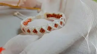 Easy Macrame Thread Bracelet ✨️ | Beginners Friendly 