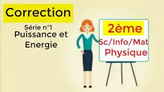 Correction Série Puissance 2èmSC/Info/Math