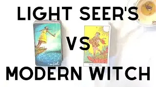 ✩ Tarot Deck Comparison ☽🔮☾ Light Seer's vs Modern Witch Tarot