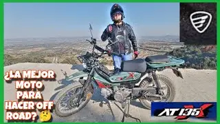 ITALIKA AT135X REVIEW Y PRUEBA DE MANEJO EN TERRACERÍA 😱 LA MEJOR MOTO PARA HACER OFF ROAD 🤩 AT135X 