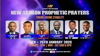 New Season Prophetic Prayers | Divine Stability Day Ten (Evening Session)