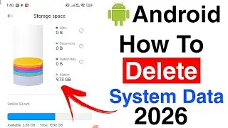 Delete System Data In Android | Clear System Storage Android | Android System Data Problem Fix
