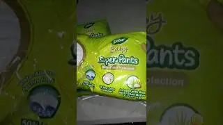baby diapers. #unboxing  with #flipkart under 750/-.#diapers #dabur #baby super pants. #shorts lover