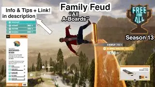 Family Feud &bull; 529k pts &bull; Scored with Hoverboard via Free For All in Riders Republic