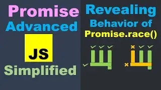 11 Promise.race() method to perform concurrent tasks | Promise Advanced JS Simplified