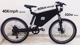 29 Motors' T9, India's First Electric Mountain Bike | Everything You Need To Know | InfoTalk