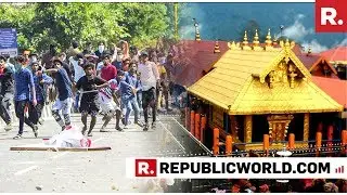 2 Women Devotees Enroute Sabarimala Temple Blocked By Protesters; 5 Protesters Arrested By Police