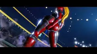 Lady Deadpool booty jiggle Street Fighter 6 Cammy Mod