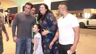 Salman Khan Spotted At Mumbai Airport | #DotEntertainment