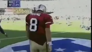 Steve Young's long touchdown run vs Indianapolis. (Wk 7 1998)