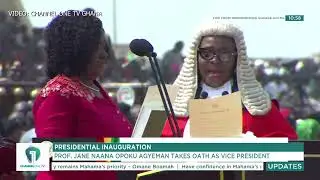 Ghana Makes History Swearing in its First Female Vice President