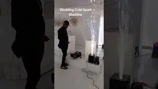 wedding cold spark machine