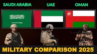 Saudi Arabia vs UAE vs Oman Military Power Comparison 2025