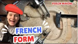 🎻🥖 Glueing Blocks on a Violin French Form 🤍🌱 