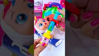 ASMR Toy Unboxing | Cocomelon & Pinkfong Doctor Set with Relaxing Sounds #toys #shorts
