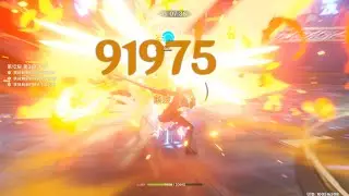 Genshin Impact Spiral Abyss 12-3 （3 star clear）