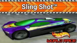 Hot Wheels: World Race - Sling Shot™ gameplay in Mist Mountain