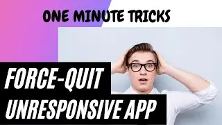 HOW TO FORCE-QUIT UNRESPONSIVE APPS IN TASK MANAGER.