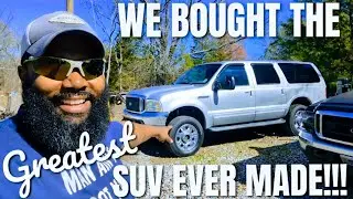 Представляем наш новый семейный автомобиль! | FORD EXCURSION 4WD 7.3 LITER DIESEL {Полный обзор и пошаговая инструкция}