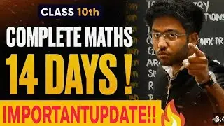 IMPORTANT UPDATE  🚨: 14 Days 14 marathon By Shobhit Nirwan, All student Must Watch this Video