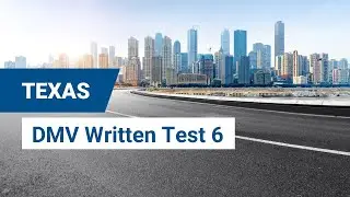 2024 Texas DMV Written Test #6
