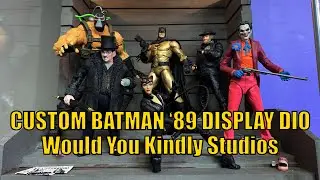Batman '89 Custom Dio | Would You Kindly Studios | Action Figure Display | DC Multiverse | McFarlane