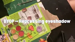 Building my own palette ~ repressing eyeshadow ~ BYOP