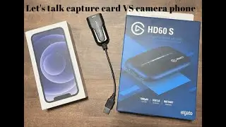 Capture Card Elgato VS Iphone12 VS $20 Capture card