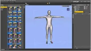 Daz Studio tutorials, posing and animate content,part 8 of 16