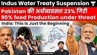 Impact of suspension of Indus water Pakistan! 90% decline in food production