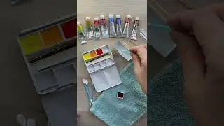 Set Up My New Whiskey Painters Palette With Me