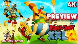 Asterix & Obelix XXL 2  PS5 Gameplay (4K 60FPS) First 20 Minutes Preview One Hand Player