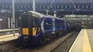 Trains at Glasgow Queen Street STN (High & Low Level) (06/05/19)