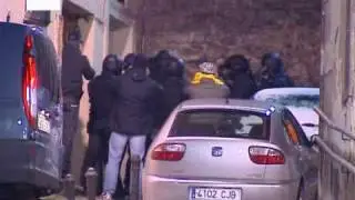 Un detenido en Vitoria por el ataque contra una estación del tranvía