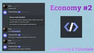 BDFD passive on, passive off and rob commands | BDFD Help & Tutorials