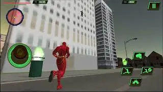 Speed Flash Superhero Fighting City Rescue