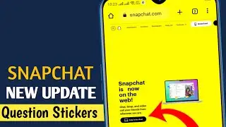 Snapchat 3 New Updates || Snapchat for Web Update || Snapchat Question Stickers || Chat Shortcuts