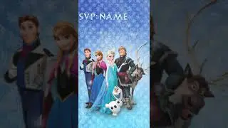 Frozen Birthday Party Invitation