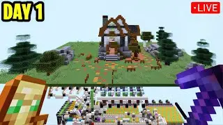 New Farm Build Minecraft Live Stream  🔴